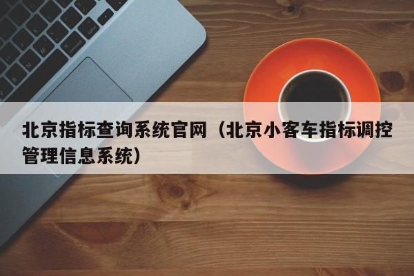 北京指标查询系统官网（北京小客车指标调控管理信息系统）