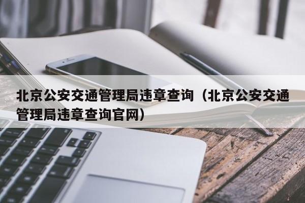 北京公安交通管理局违章查询（北京公安交通管理局违章查询官网）