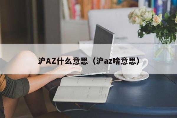 沪AZ什么意思（沪az啥意思）