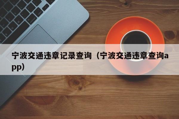 宁波交通违章记录查询（宁波交通违章查询app）