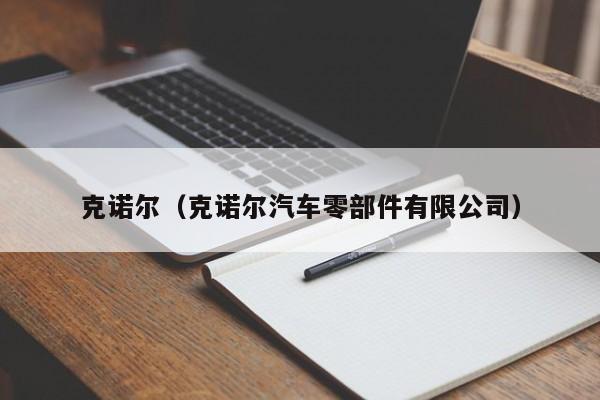 克诺尔（克诺尔汽车零部件有限公司）