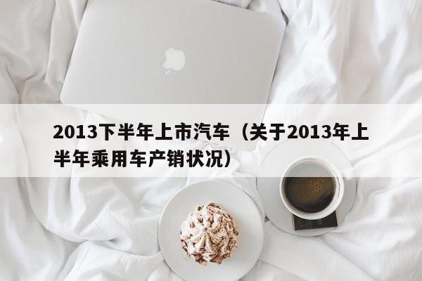 2013下半年上市汽车（关于2013年上半年乘用车产销状况）