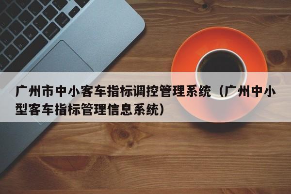 广州市中小客车指标调控管理系统（广州中小型客车指标管理信息系统）